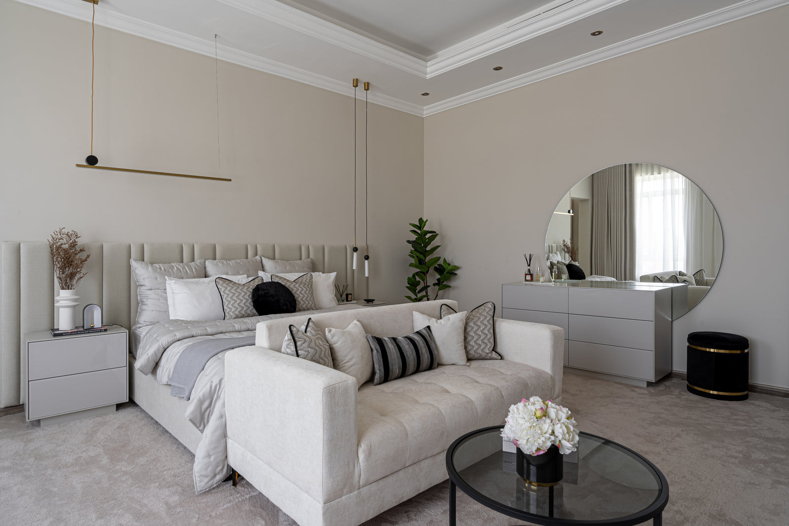 Apartment interior project by Octo Interiors in Downtown Dubai