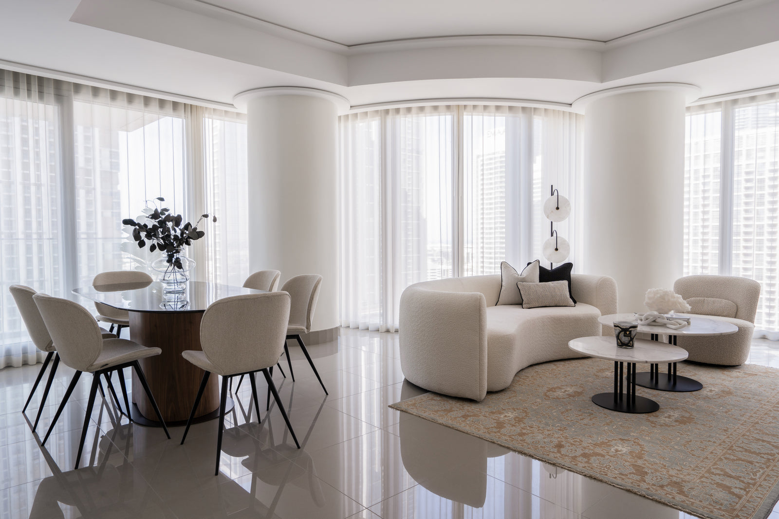 Villa interior project by Octo Interiors in Dubai Hills Estate